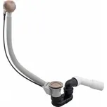 Vanový sifon s přepadem, starožitný bronz,BAHATK104SBR