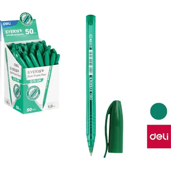 Propiska jednorázová EVERY DELI EQ19-GN zelená A100054