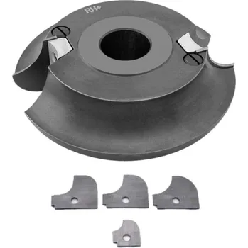 Frézka Fréza sdružená KONKÁV-KONVEX s VBD 130x35x30, R10; R12; R15 - 574