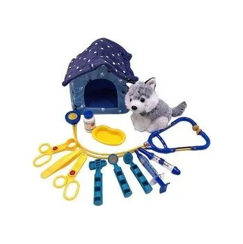 plyšák Piesek z zestawem lekarskim