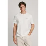 Pepe Jeans Pánské tričko AXEL C TEE Barva: béžová, Velikost: L