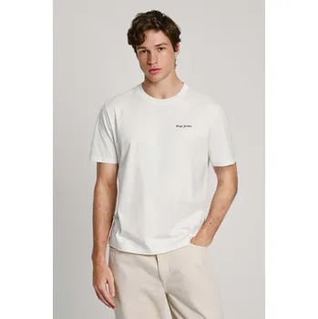 Pánské tričko Pepe Jeans Pánské tričko AXEL C TEE Barva: béžová, Velikost: L