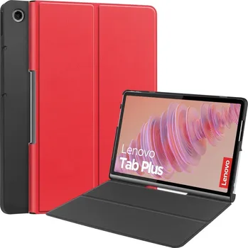 Pouzdro na tablet Shock zavírací pouzdro na Lenovo Tab Plus 11.5 - červené