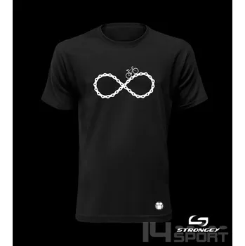 Chlapecké tričko Chlapecké triko STRONGEY CYCLING BLACK, velikost 5 let