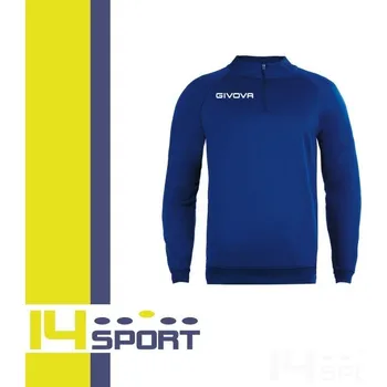 Pánská móda Mikina GIVOVA TECNICA vel. L, barva 0002 modrá, velikost L