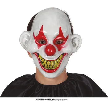 Karnevalová maska Guirca Fiestas Španělsko Maska zubatý klaun