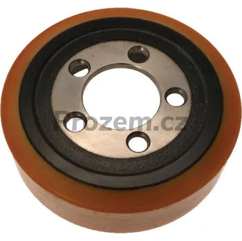 Pojezdové kolečko Kolečko Powerthane NDI 250x75/80 mm, uchycení 5x112 mm pro Crown, 802846