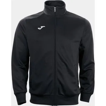 Dětské termoprádlo Pánská/Chlapecká mikina JOMA JACKET COMBI BLACK Velikost: 104, Barva: BLACK