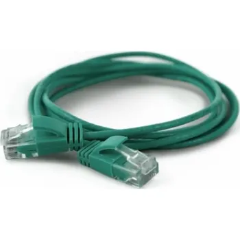 Síťový kabel Wantec 7329 U/UTP (UTP) zelený 2m Cat6a síťový kabel (7329)