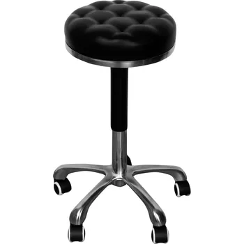 Taburet Kosmetický taburet - Bruno - černý