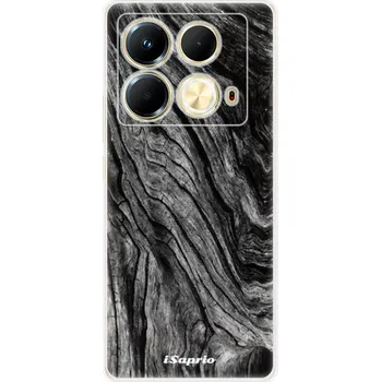 Odolné silikonové pouzdro iSaprio - Burned Wood - Infinix Note 40