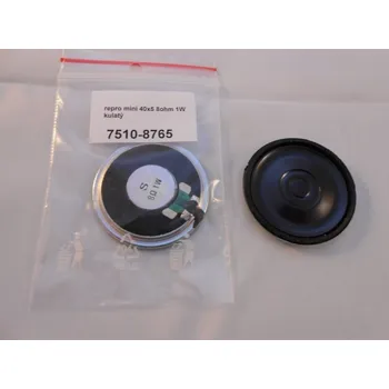 Repro mini 40x5 8ohm 1W kulatý
