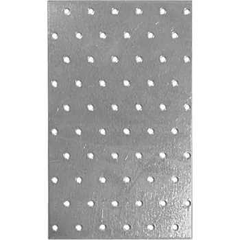 Tesařské kování Destička spojovací perforovaná PP5 60x140x2mm /4405/