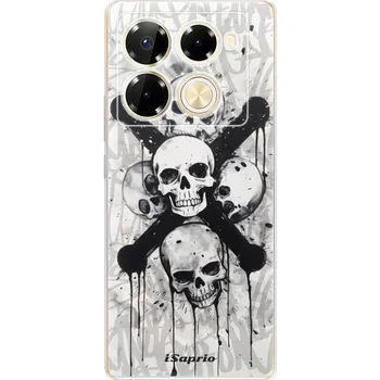 Odolné silikonové pouzdro iSaprio - SkullX - Infinix Note 40 PRO / Note 40 PRO+ 5G