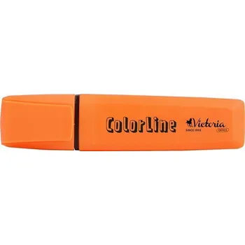 Zvýrazňovač Zvýrazňovač "ColorLine", oranžová, 1-5mm, VICTORIA HY G-322
