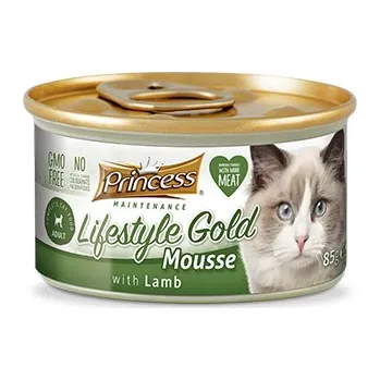 Krmivo pro kočku PRINCESS LIFESTYLE GOLD MOUSSE - LAMB 85G