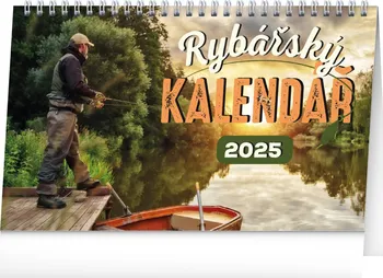 Kalendář Presco Group Stolní kalendář Rybářský 2025