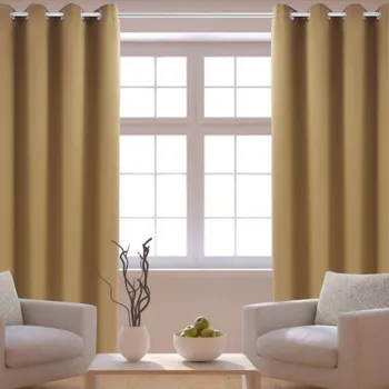 Závěs Závěs 140/250 cm - béžový s oky