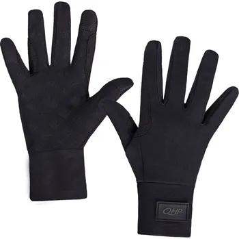 Jezdecké rukavice QHP Rukavice Avélie QHP, zimní, černé S