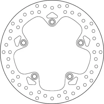 Brzdový kotouč Brzdový kotouč BREMBO 68B407G9 fix BMW R 1200 GS 2013-2017