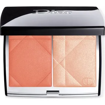 Přípravek na tvář Dior Rouge Blush Colour & Glow multifunkční paletka - 457 Diorette 8 g