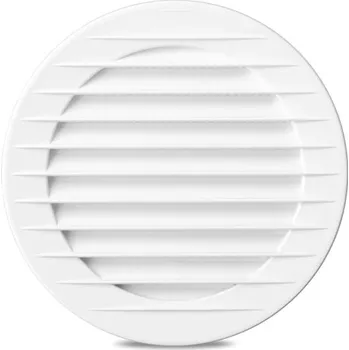 Větrací mřížka Větrací mřížka s límcem d60 mm a síťkou - bílá - 4 kusy - MIKAWI 66-0119
