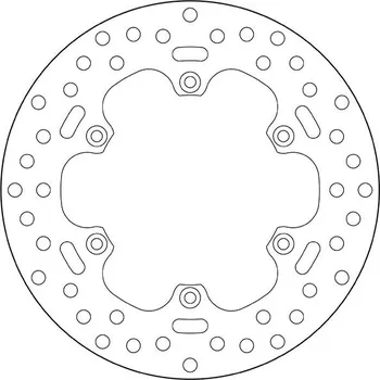 Brzdový kotouč Brzdový kotouč BREMBO 68B40752 fix KTM Sting 125 1998-1999