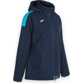 Dámská zimní bunda JOMA TRIVOR, barva tmavě modrá - zářivě tyrkysová, velikost M