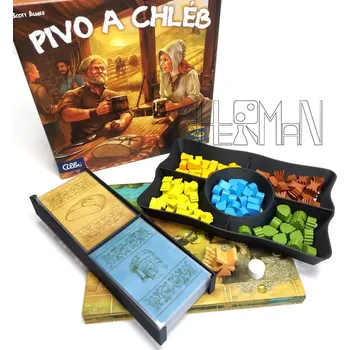 Příslušenství k deskovým hrám Inserty HERMAN Pivo a chléb (INS66)