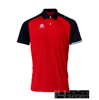 Polokošile LUANVI OPEN, barva červená - černá, velikost 3XS