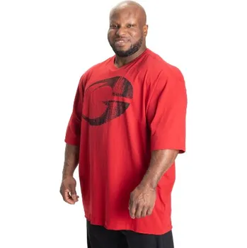 Pánské tričko Gasp PUMP COVER IRON TEE CHLI RED – tričko Gasp červené Velikost: L