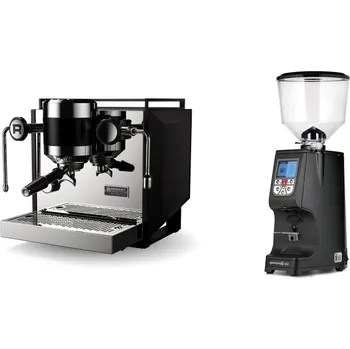 Kávovar Rocket Espresso Bicocca, black + Eureka Atom Specialty 65, black