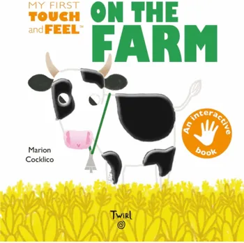 První čtění Chronicle Books Můj první dotek a pocit Na farmě