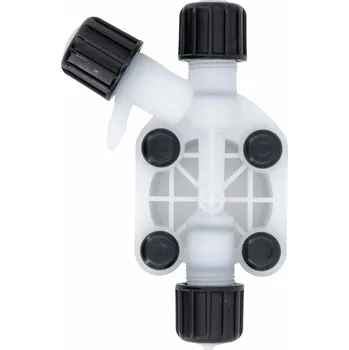 Zařízení na úpravu vody Hlavice dávkovacího čerpadla EMEC Materiál hlavice / materiál těsnění: PVDF / Viton