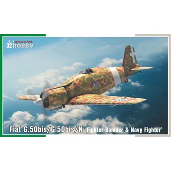 Plastikový model 1:32 Fiat G.50bis/G.50bis/N „Fighter-Bomber & Navy Fighter“