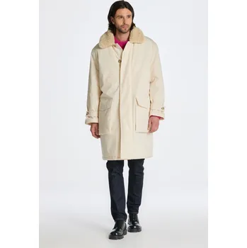 Pánský zimní kabát KABÁT GANT HEAVY UTILITY WINTER COAT CREAM