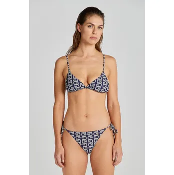 Dámské plavky PLAVKY GANT G PATTERN TRIANGLE VRCHNÍ DÍL EVENING BLUE