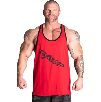 Pánské tílko Gasp VINTAGE T-BACK CHILI RED – tílko Gasp červené Velikost: S