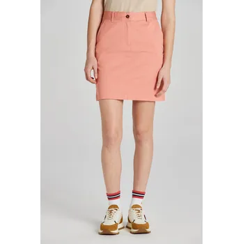 Dámská sukně SUKNĚ GANT CHINO SKIRT PEACHY PINK