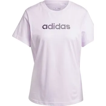 Dámské tričko Dámské triko adidas HOLIDAY GRAPHIC TEE XS Růžová, Fialová