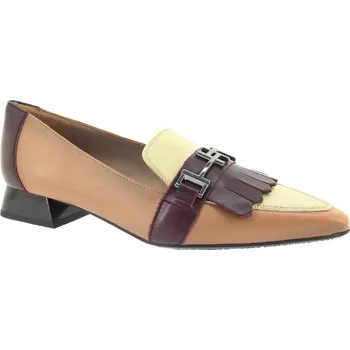 Dámské mokasíny HISPANITAS Dámské kožené mokasíny mix CHI243573-ALMOND-245 Velikost 40