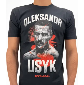 Pánské tričko Tričko Rival Usyk Barva: Černá, Velikost: XL