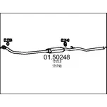 MTS Střední tlumič výfuku 0150248