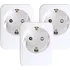 Elektrická zásuvka Immax Neo Lite 07761C 3 ks bílá