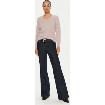 Dámský svetr Dixie Svetr M277K009A Růžová Relaxed Fit S