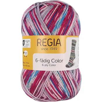 Příze Regia 6-Ply Sophisticated Merlin Color 6050 (Ponožková příze Regia 6-Ply Sophisticated Merlin Color 6050)