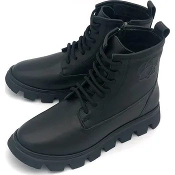 Dámská zimní obuv Dámská kožená obuv 201-24227 černá Iberius Barva: černá, Velikost: 39