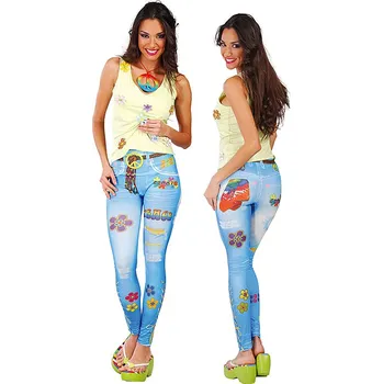 Karnevalový kostým Guirca Fiestas Španělsko Leggins HIPPIE vel. 38 - 40 D varianta: 38 - 40