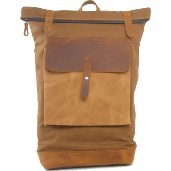 Městský batoh Glara Velký retro batoh plátěný 474649