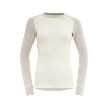 Dámské tričko Devold Duo Active Shirt Women (328 226) 010A RAW WHITE béžová S